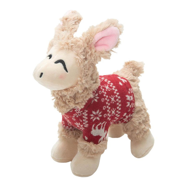 Snugarooz Jouet de Noël pour chien Lady la Lama