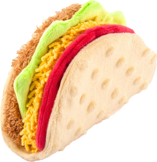 P.L.A.Y. Pet Lifestyle and You International Classic Food Taco Dog Toy