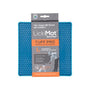 LickiMat Soother Tuff Pro Tapis distributeur lent pour chien, Turquoise, 8-in x 8-in