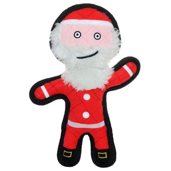 Tuffy Holiday Santa Dog Toy