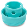 Messy Mutts Totally Pooched Puzzle'n Play Jouet champignon pour chien Bleu sarcelle