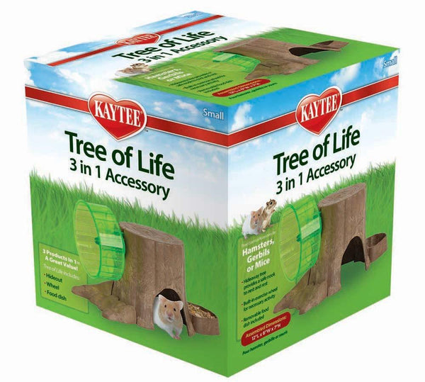 Kaytee Tree of Life 3 in 1 Accessory for Small Pet Habitats