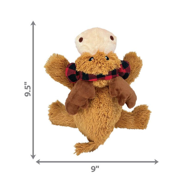 KONG Holiday Cozie Reindeer with Earmuffs Dog Toy