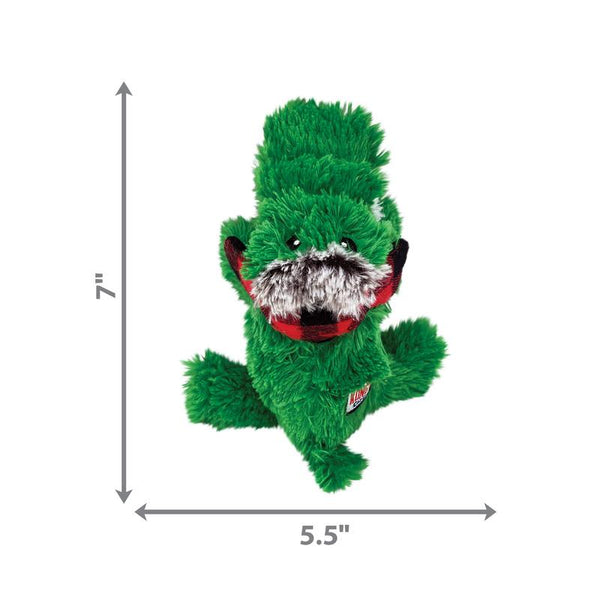 KONG Holiday Cozie Alligator Dog Toy