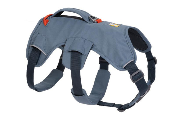 Ruffwear Web Master Harness with Handle for Dogs, Slate Blue