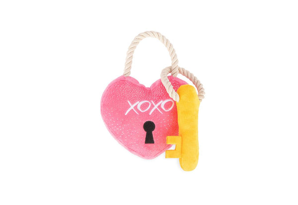 P.L.A.Y. Love Bug Love You A Lock Dog Toy