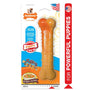 Nylabone Puppy Power Chew Jouet pour chien texturé à saveur de bouillon de boeuf et de légumes