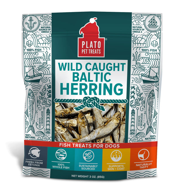 Plato Friandises pour chien Hareng de la Baltique