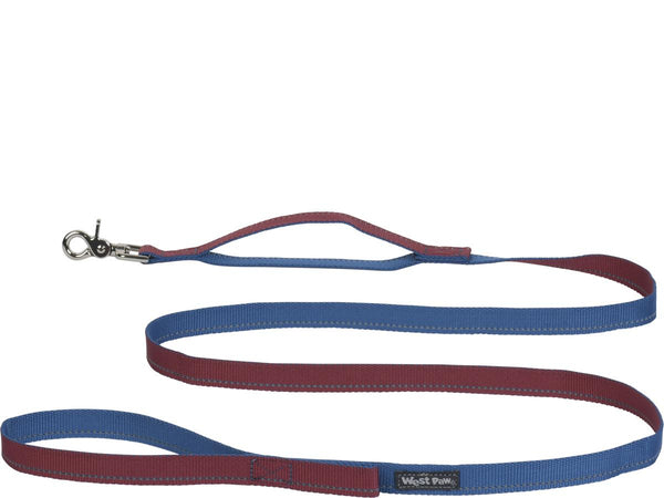 West Paw Strolls Reflective Leash with Traffic Handle for Dogs, Fall