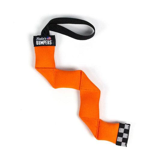 Katie's Bumpers Jouet pour chien Wiggy Tug, orange