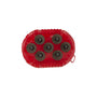 Shedrow K9 Magnetic Jelly Scrubber Pet Grooming Tool, Red, One Size