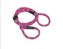 Shedrow K9 Camino Rope Slip Dog Leash, Festival Fuchsia