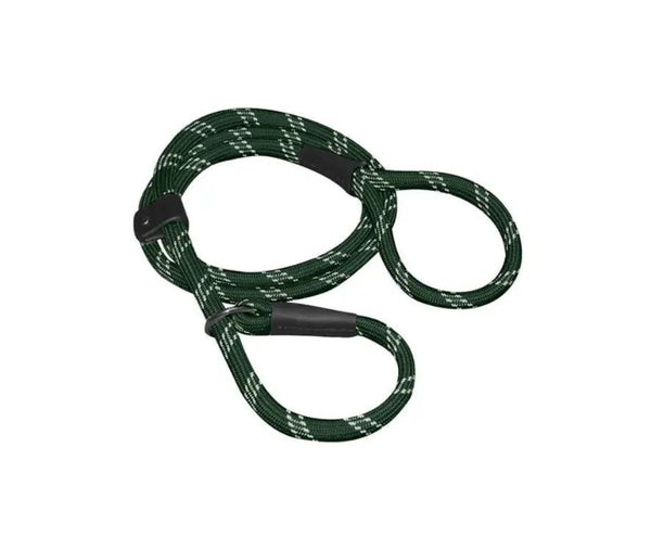 Shedrow K9 Camino Rope Slip Dog Leash, Smoke Pine