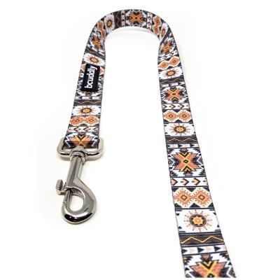 Bcuddly Dog Leash, Tan Aztec