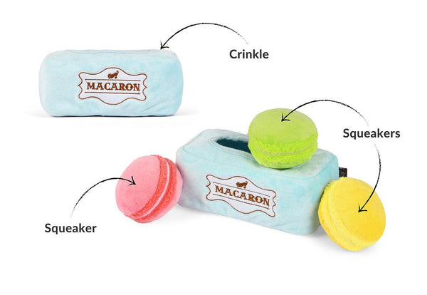 P.L.A.Y. Pup Cup Cafe Mutt-a-rons Dog Toy