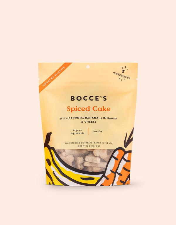 Bocce's Bakery Spiced Cake Biscuits Friandises pour Chiens