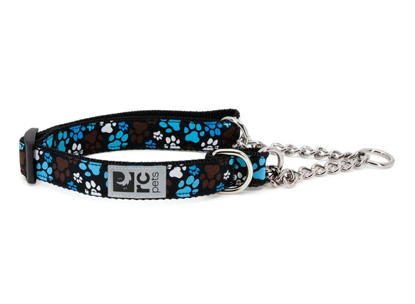 RC Pets Collier de dressage à motifs, Pattes chocolat