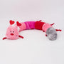 ZippyPaws Jouet chien Chenille Deluxe avec 7 couineurs Saint-Valentin