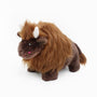 ZippyPaws Wooliez Billie le Bison Jouet pour chien.