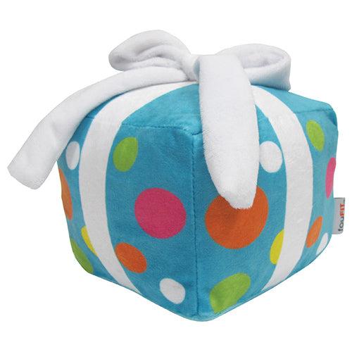 foufouBRANDS Jouet en peluche Cadeau d'anniversaire pour chien, Bleu