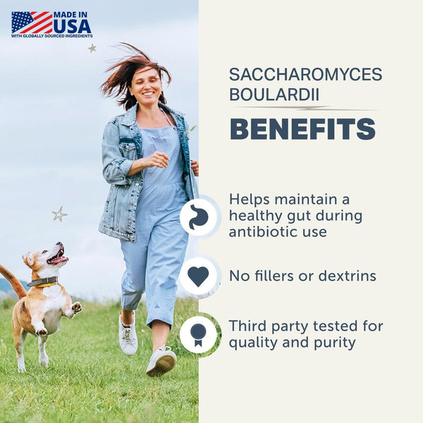 Four Leaf Rover Saccharomyces Boulardii Dog Supplement