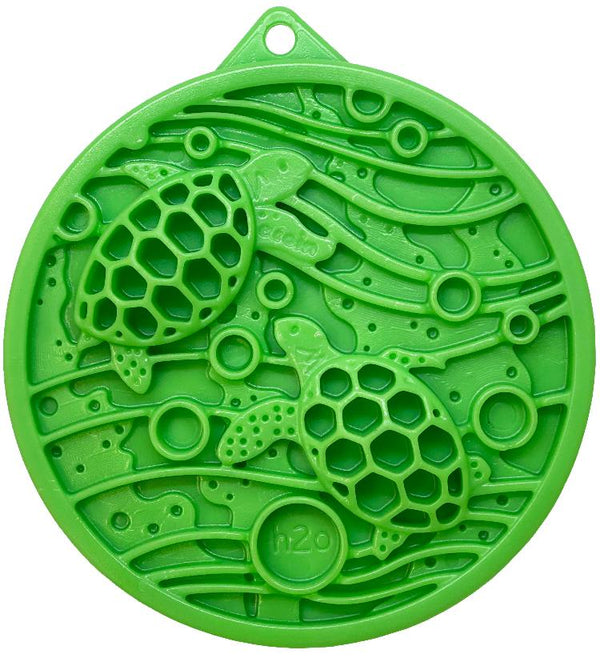 SodaPup eCoin Pièce d'enrichissement aquatique pour grignotage distributeur lent pour chien, Vert