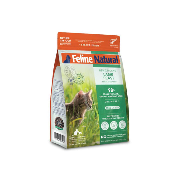 Feline Natural New Zealand Lamb Feast Freeze-Dried Cat Food
