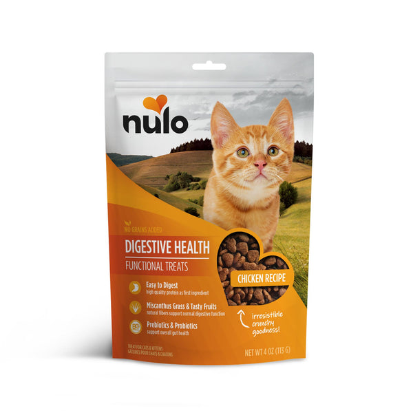Nulo Friandises fonctionnelles pour chats Saveur Poulet pour la santé digestive