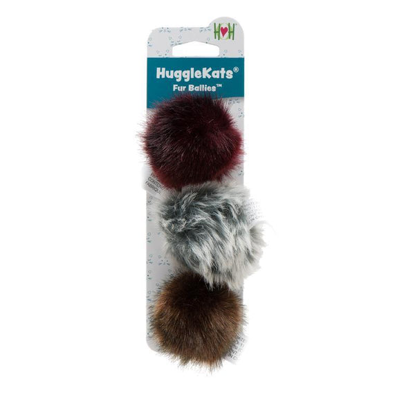 HuggleHounds HuggleKats Fur Ballies Cat Toy