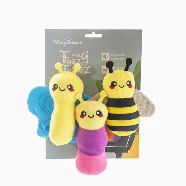 HugSmart Jouet petits insectes du jardin pour chiot