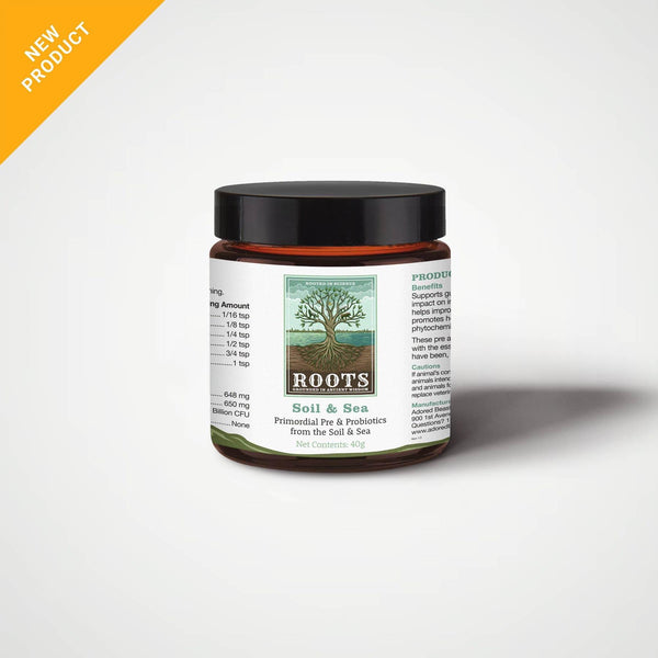 Adored Beast Apothecary Roots Soil & Sea Pre & Probiotics Dog & Cat Supplement (CA)