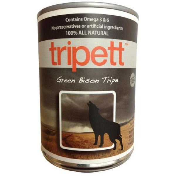 PetKind Tripett Green Bison Tripes Nourriture humide pour chien (CA)