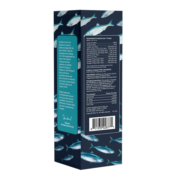 Nulo Omega Oil 3-6-9 Supplement for Dogs