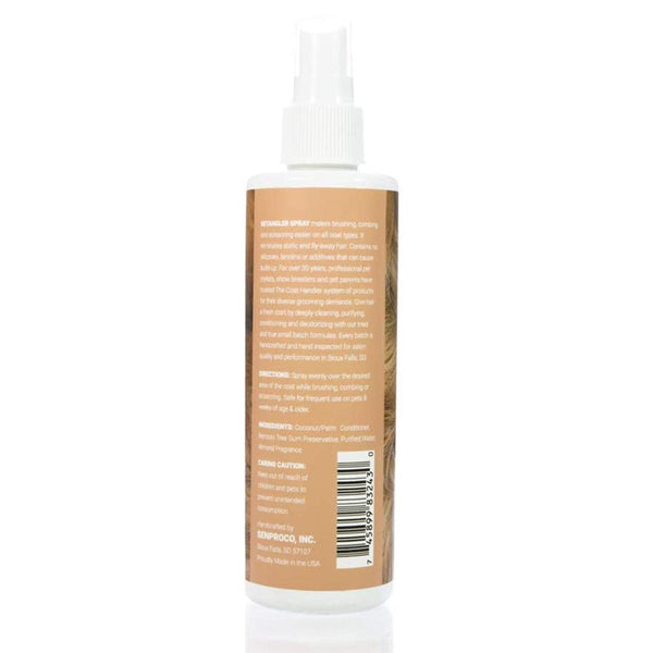The Coat Handler Spray Démêlant Parfum Amande pour Chiens