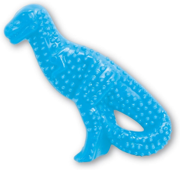Nylabone Jouet à mâcher pour chien de dinosaure à saveur de poulet Petite