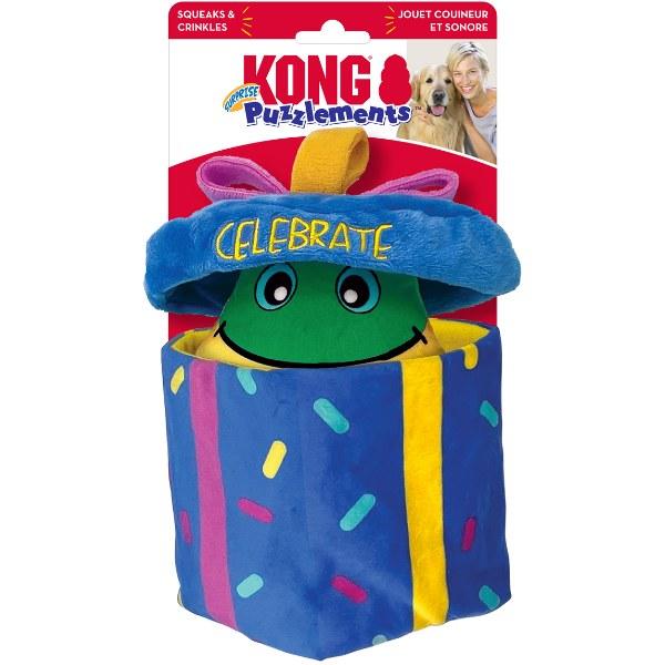 KONG Puzzlement Surprise Present Jouet pour chien