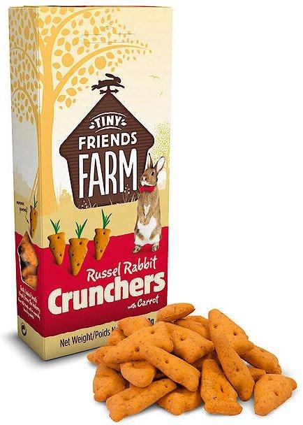 Supreme Petfoods Tiny Friends Farm Russel Rabbit Crunchers Small Animal Treats