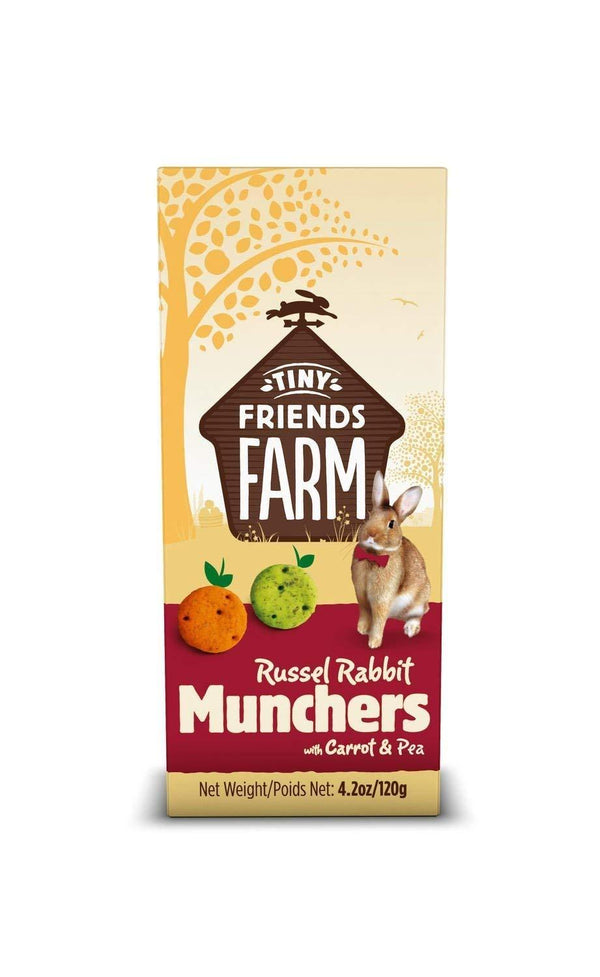 Supreme Petfoods Tiny Friends Farm Russel Rabbit Munchers Small Animal Treats
