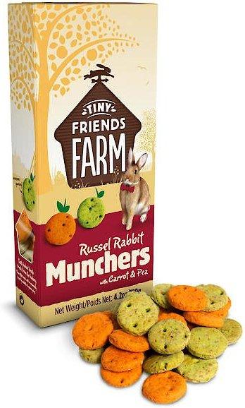 Supreme Petfoods Tiny Friends Farm Russel Rabbit Munchers Small Animal Treats