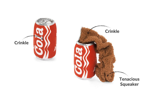 P.L.A.Y. Snack Attack Good Boy Cola Dog Toy