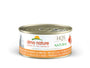Almo Nature HQS Poulet Naturel avec Citrouille dans un Bouillon Nourriture Humide pour Chat Adulte Sans Céréales