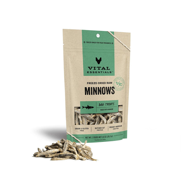 Vital Essentials Miniatures Friandises crues lyophilisées pour chien