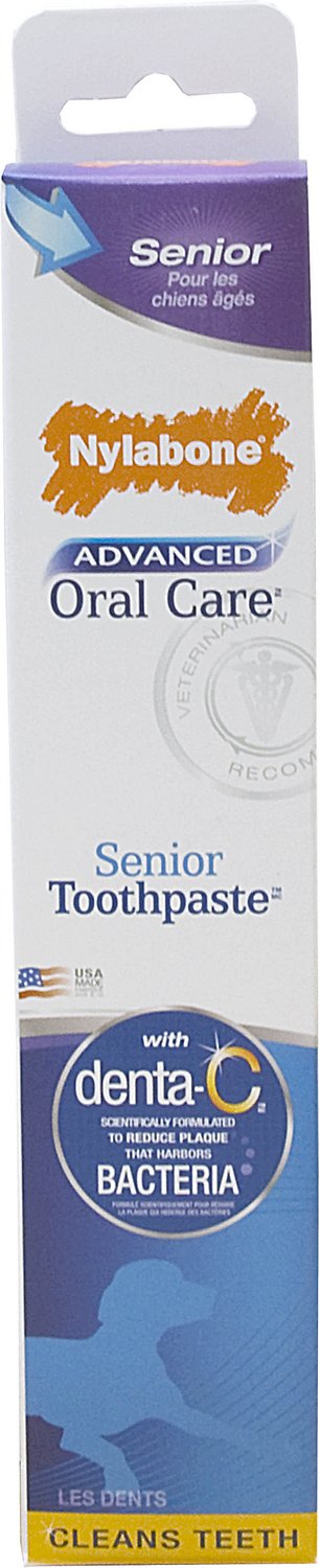 Nylabone Advanced Oral Care Dentifrice pour chien senior