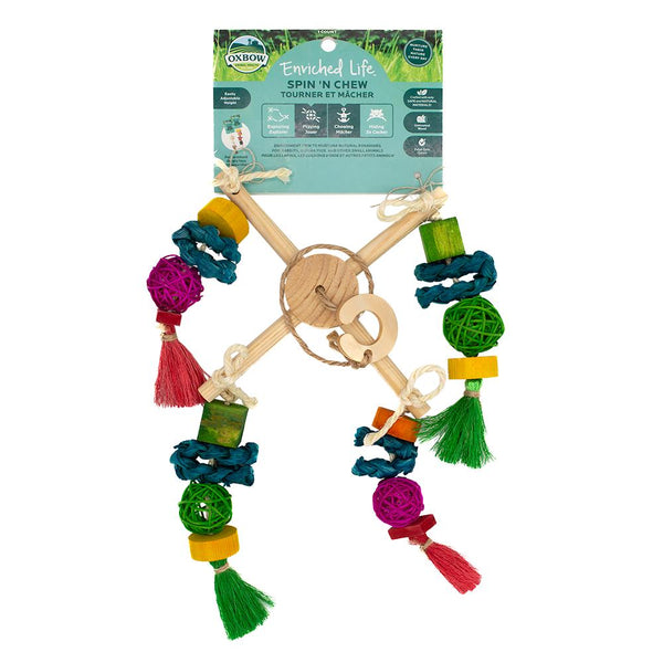 Oxbow Enriched Life Spin 'n Chew Small Animal Toy