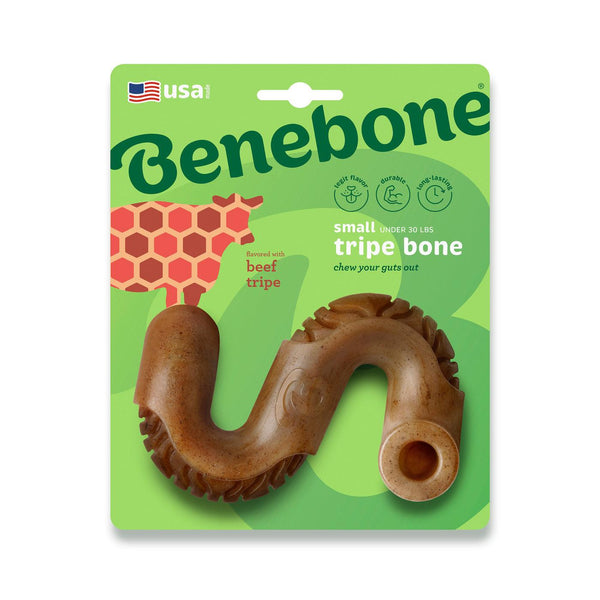 Benebone Tripe Bone Beef Tripe Flavor Dog Toy