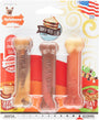 Nylabone DuraChew Flavour Frenzy Triple Pack Pancakes, Roast boeuf Club, & Meat Lasagna Saveur Bone Dog Toys, Petite