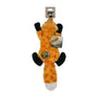 Tall Tails Jouet pour chiens Fox Squeaker sans rembourrage.