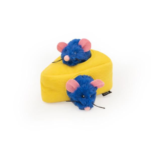 ZippyPaws Jouet pour chats ZippyClaws Burrow Mice 'n Cheese.