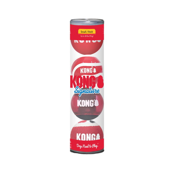 KONG Signature Balls Dog Toy, Assorted