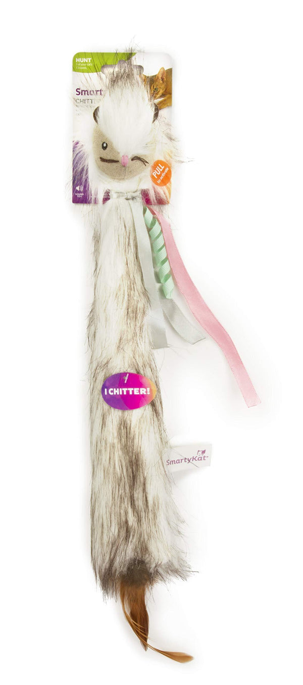 SmartyKat Jouet pour chat électronique Chitter Critter Kickeur sonore